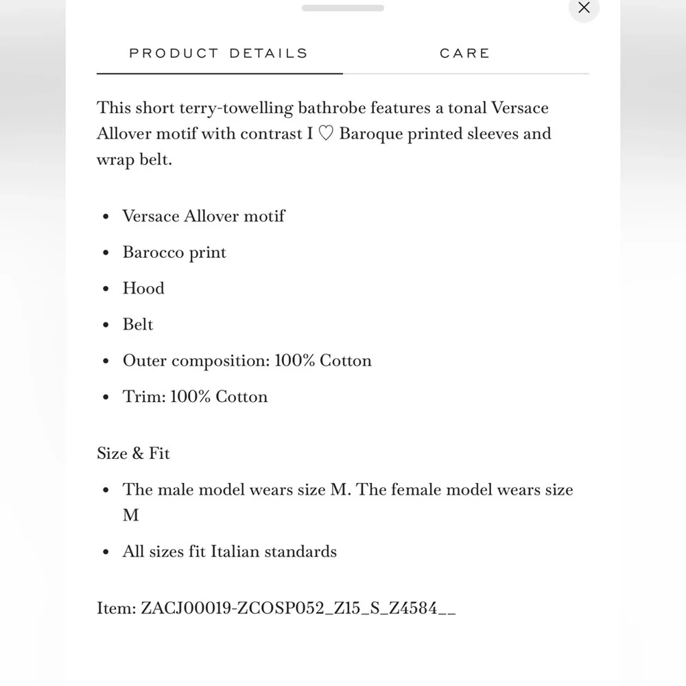 Versace Robe (short version) - Picture 3 of 10